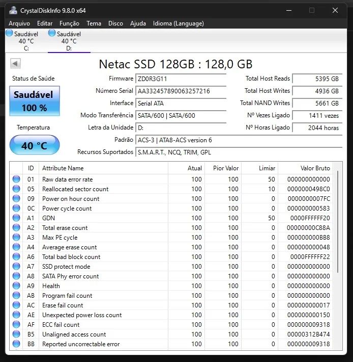 Ssd netac 128gb - Foto 3
