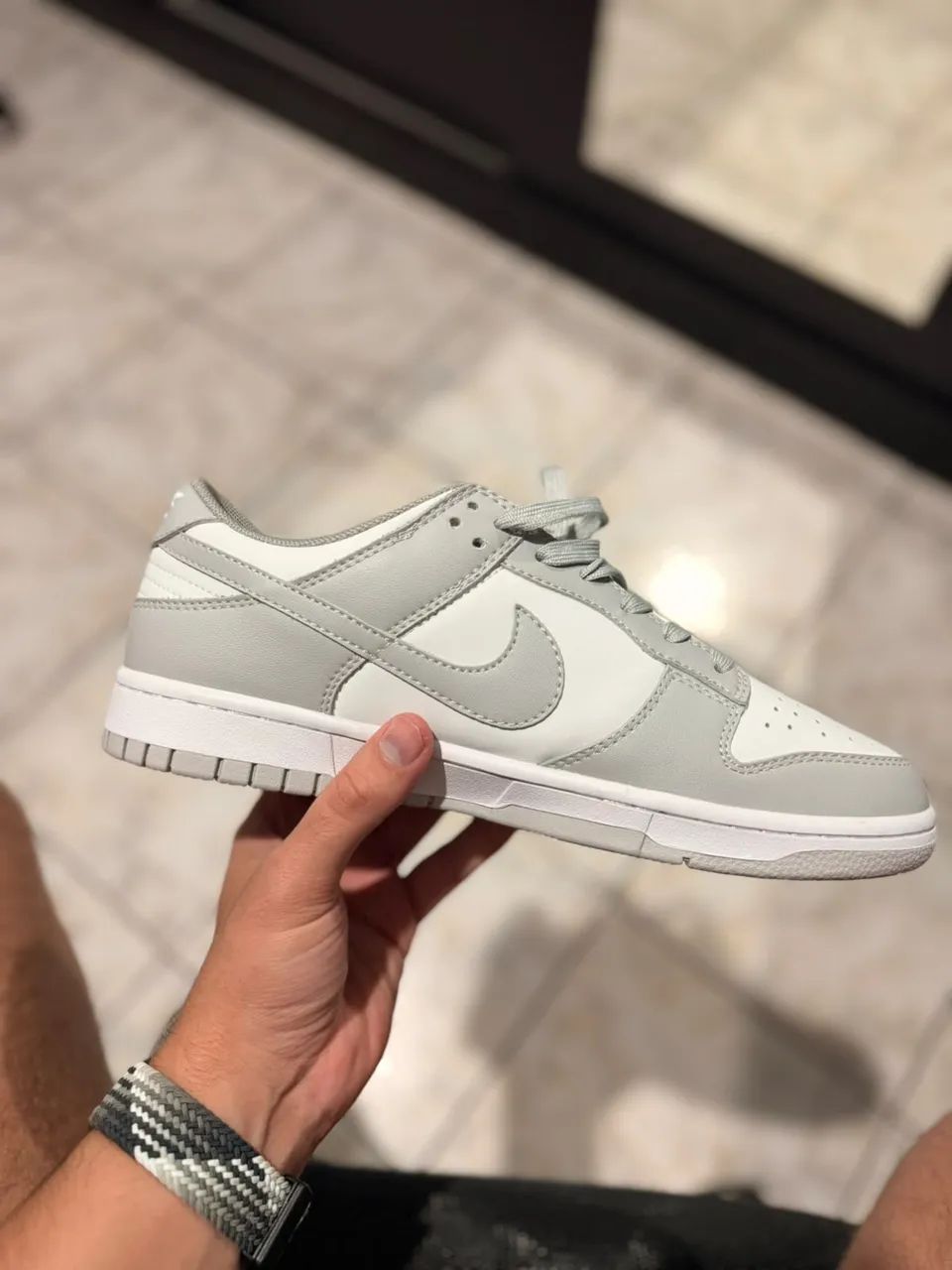 Nike dunk low retro grey - Foto 4