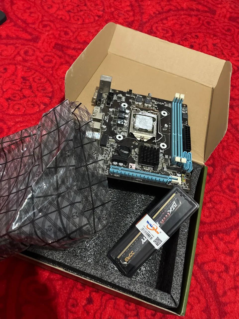 Kit i7 não tem vídeo integrado 