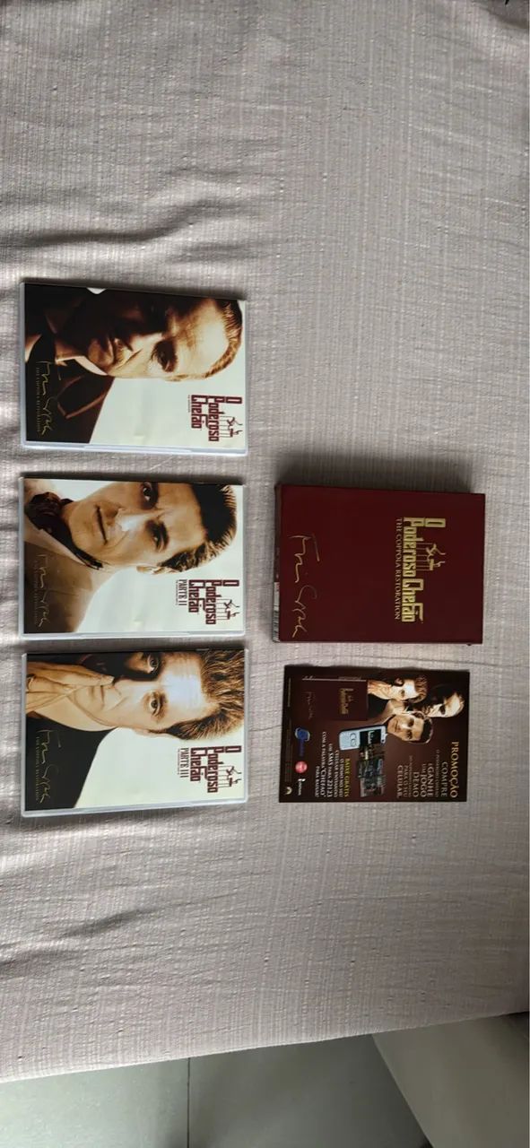 DVD trilogia O Poderoso Chefão  - Foto 2