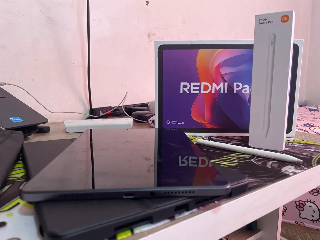 Redmi Pad 128GB + Caneta Original Xiaomi (Completo com Caixa) - Aceito Troca - Foto 3