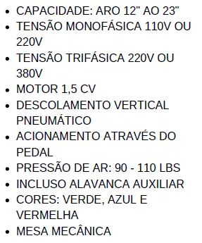 Desmontador de Pneus - EL 430 - Foto 2