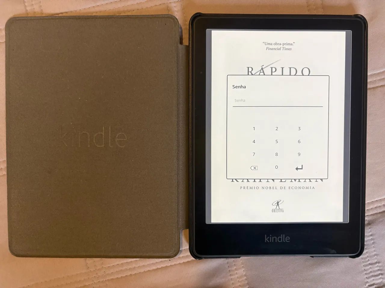 Kindle PaperWhite 16GB com capinha - Foto 2
