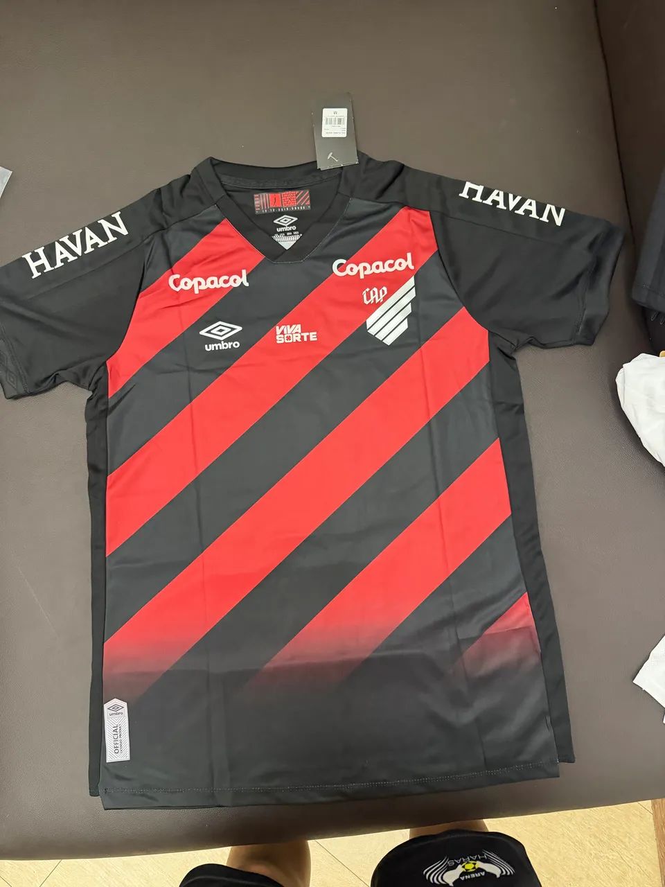 camisa athletico paranaense leozinho 