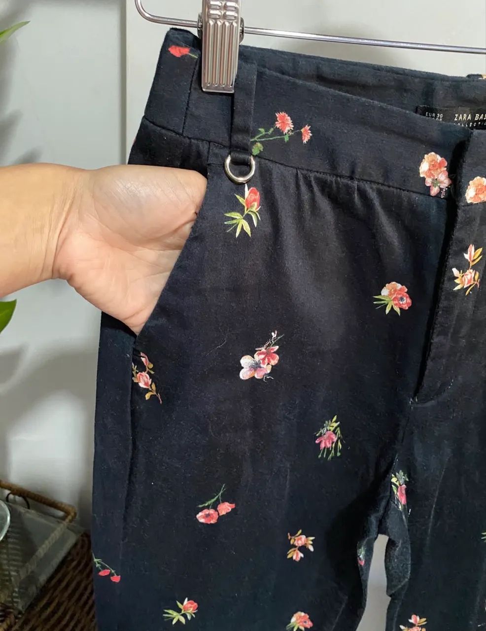 Calça tecido Zara P/ 36 - Foto 2