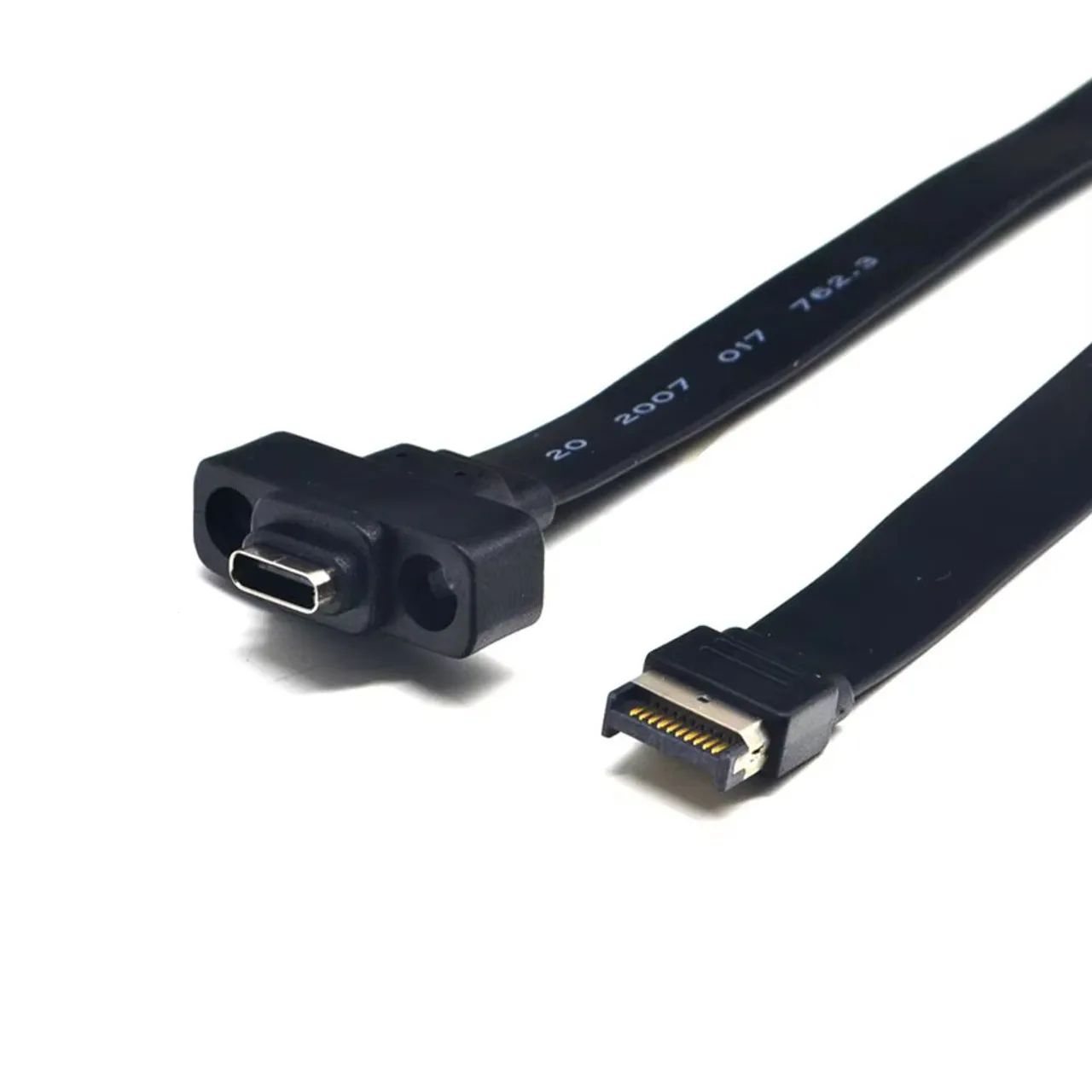 Cabo De Extensão Usb 3.1 Do Painel Frontal E Para C