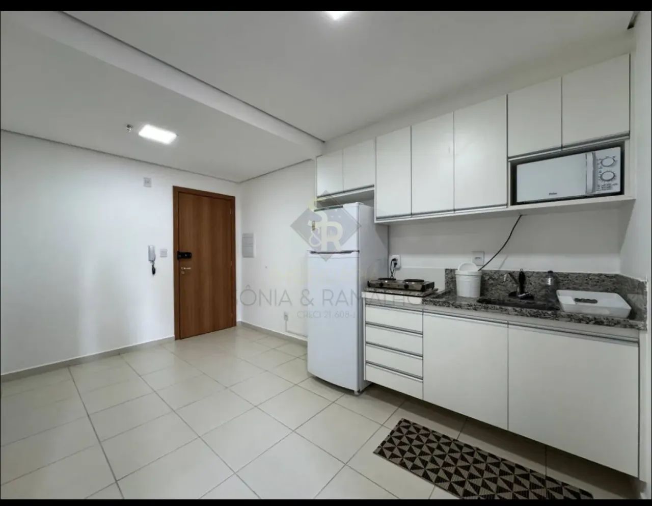 Kitnet para alugar com 39,00m² de área útil e mobiliada no Condomínio Edifício Monte Santo - Foto 2