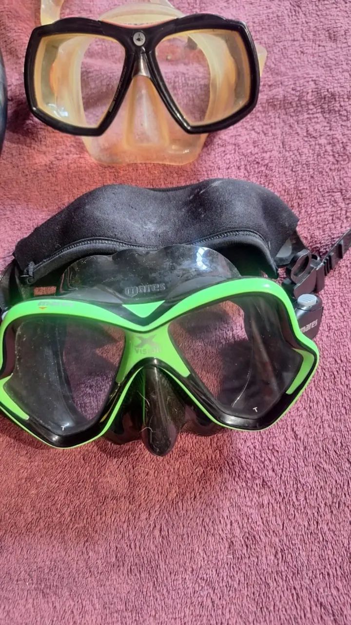 Máscara de mergulho Mare XVISION + Aqua Lung - Foto 4