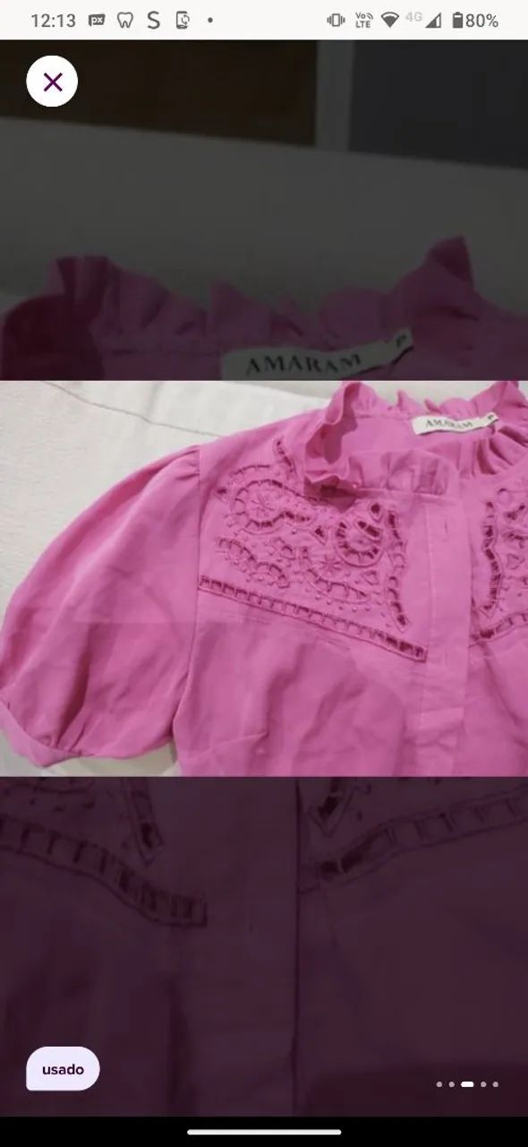 Blusa rosa  - Foto 4