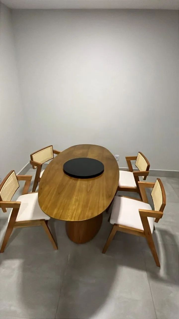 Sala de jantar mesa oval - Foto 4