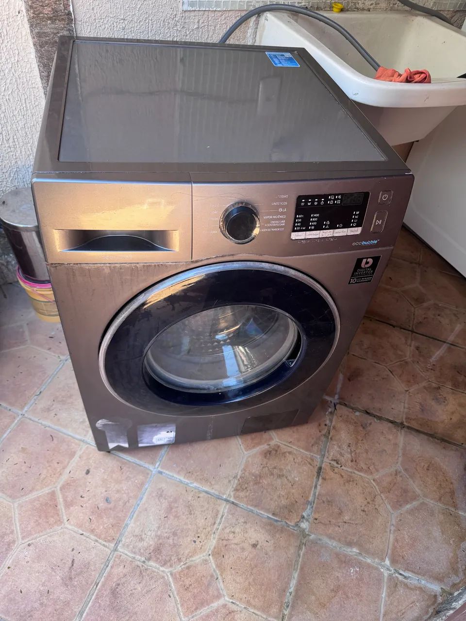 Uma máquina de lava 