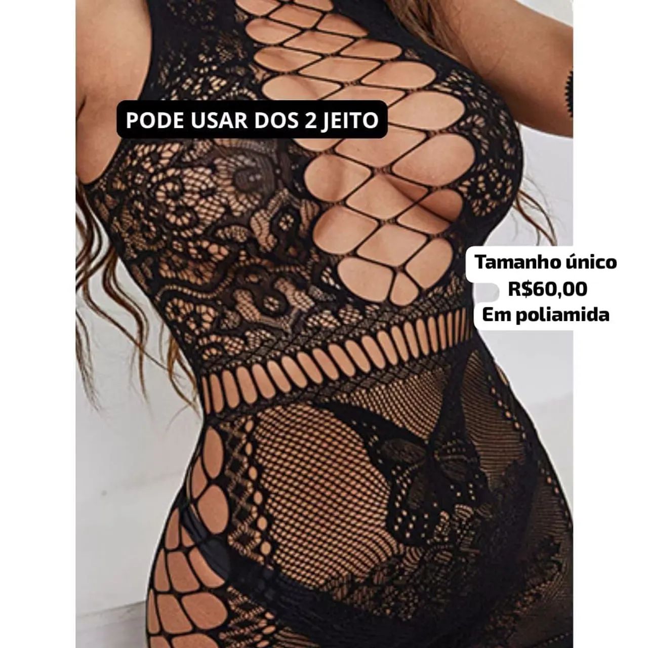 Lingerie sexy em poliamida  - Foto 2
