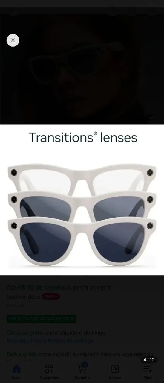 Óculos Meta Ray-Ban  - Foto 2