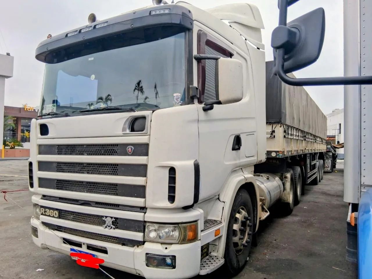 Scania 124 conjunto graneleiro - Foto 2