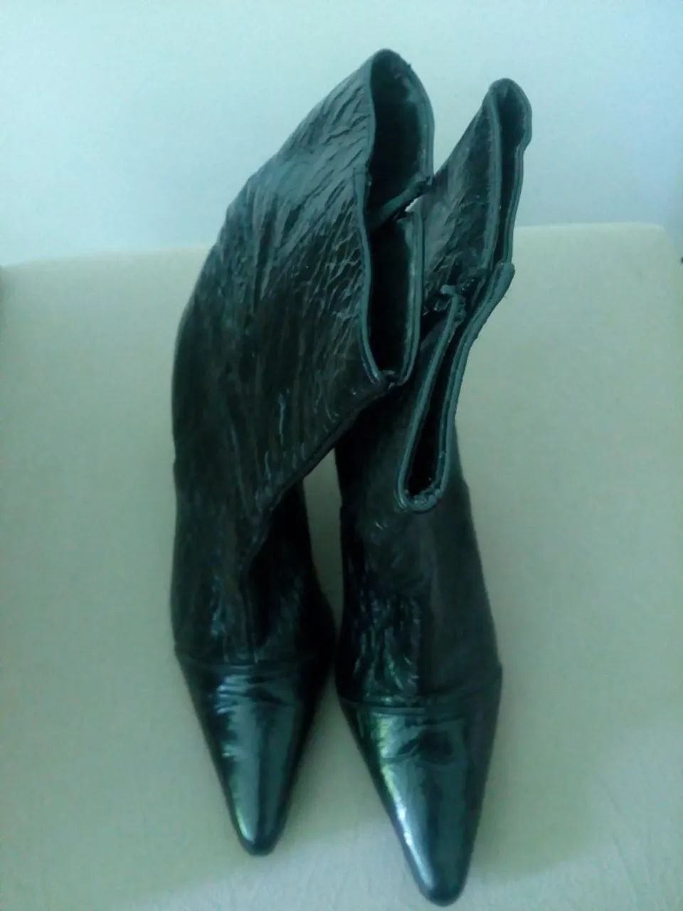 Bota em couro - Tam 35 - Foto 2