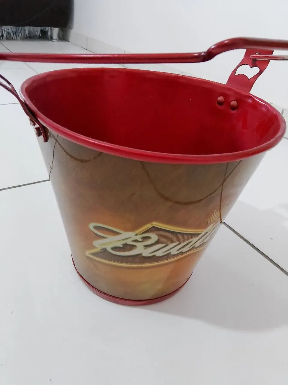 Balde de gelo alumínio Budweiser!! - Foto 4