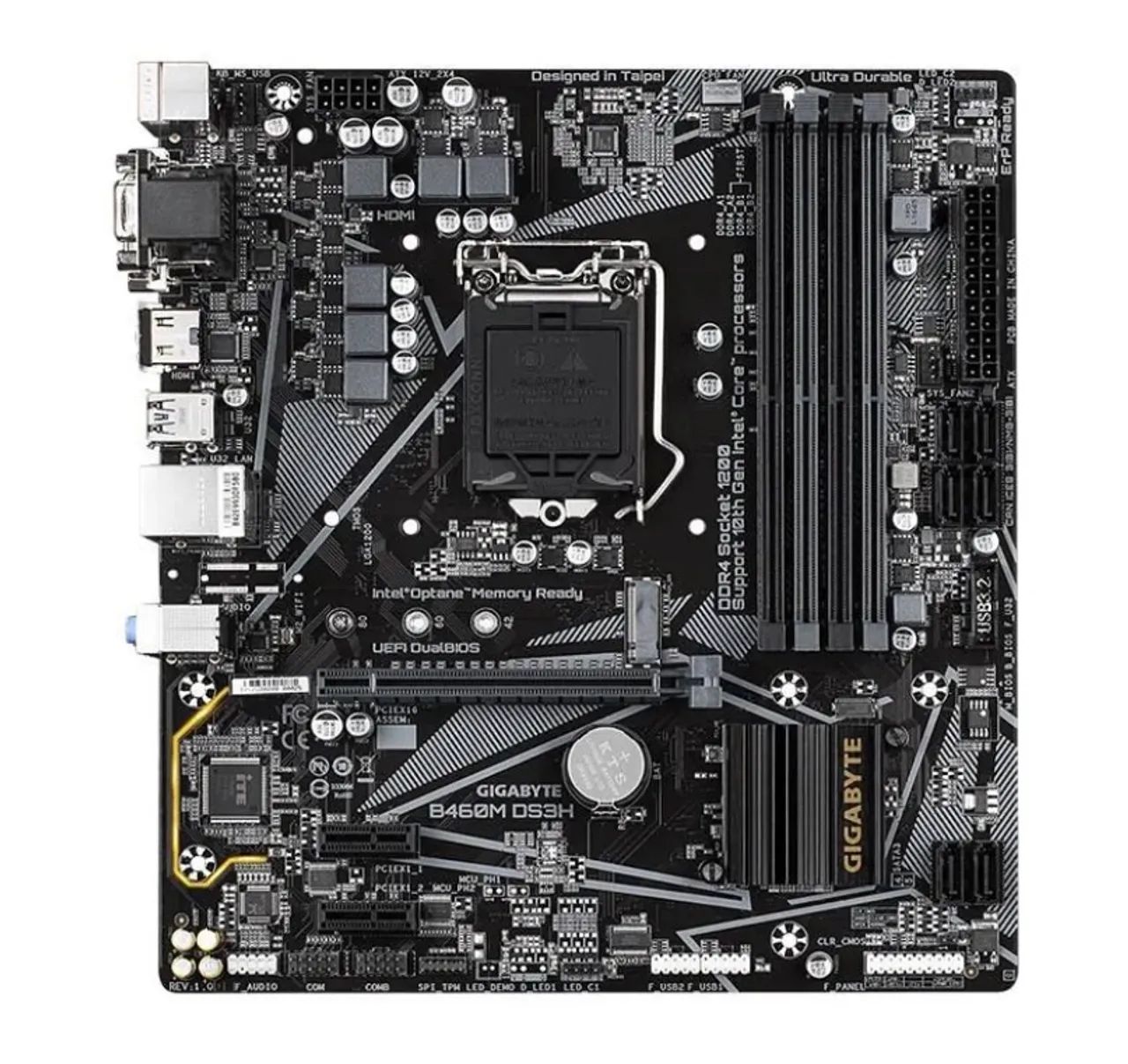 KIT PC GAMER - GIGABYTE B460M DS3H + INTEL i5-10600KF ? - Foto 3