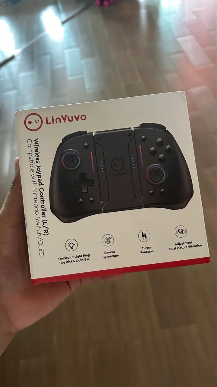 Controle para Nintendo Switch e PC (novo)