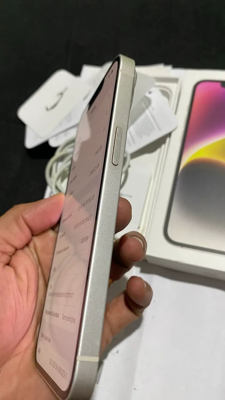Iphone14 256gb. Caixa e nota fiscal 