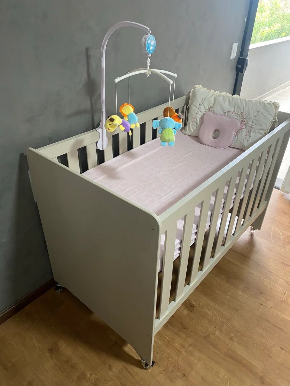 Berço Multifuncional Flex 4 Em 1 Colchão - Foto 3