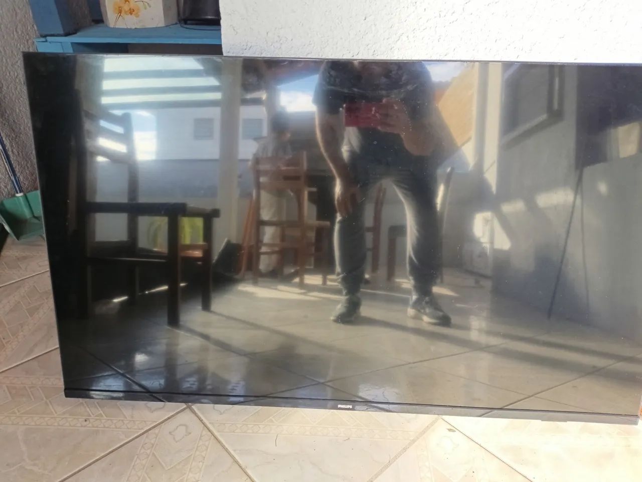Tv Philips 50 polegada problema no cabo Flat - Foto 3