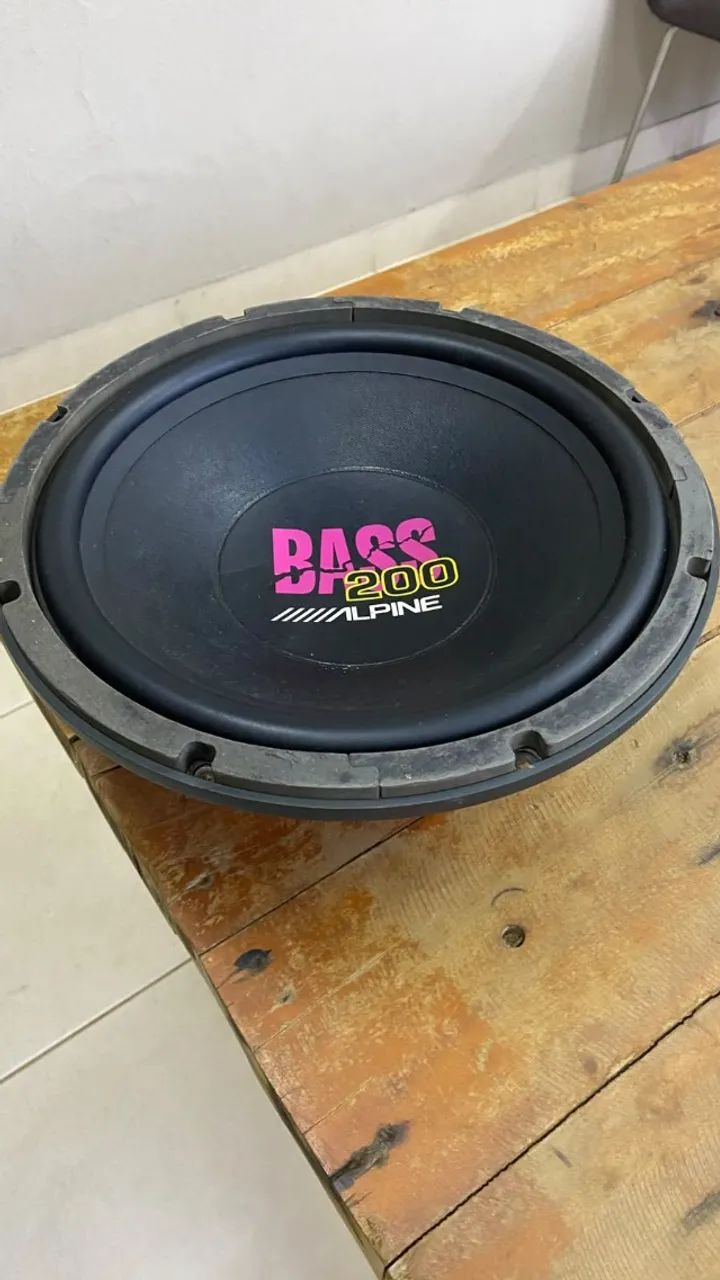Alto-Falante Subwoofer Alpine 12 Polegadas Bass ZR 200 - Foto 2