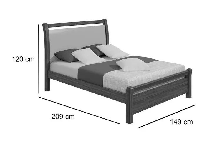 Cama Reali Casal Estrutura Forte MDF - Foto 2