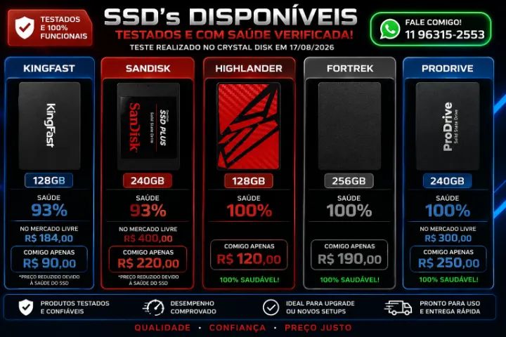 SDDs semi-novos - Foto 2