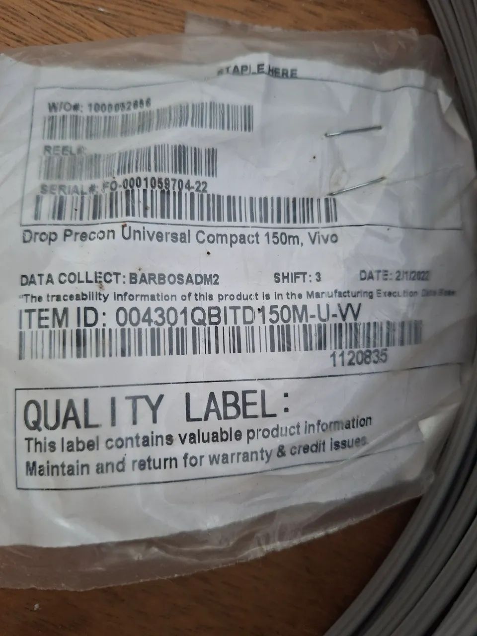 Cabo Drop Precon Universal 150 m - Foto 2