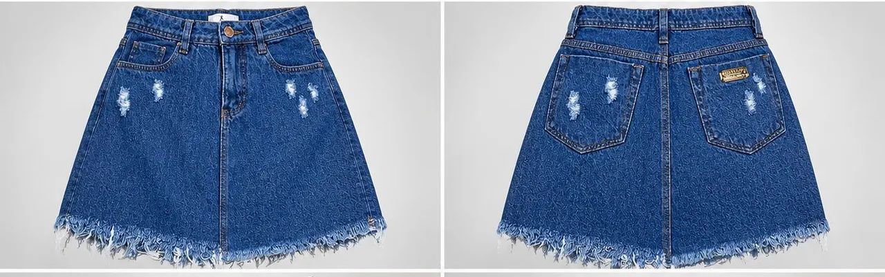 Saia jeans  - Foto 3