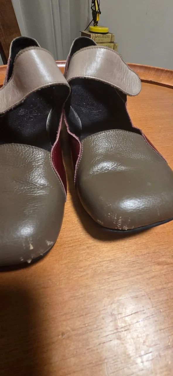 Sapato de couro selo n.39 - Foto 3