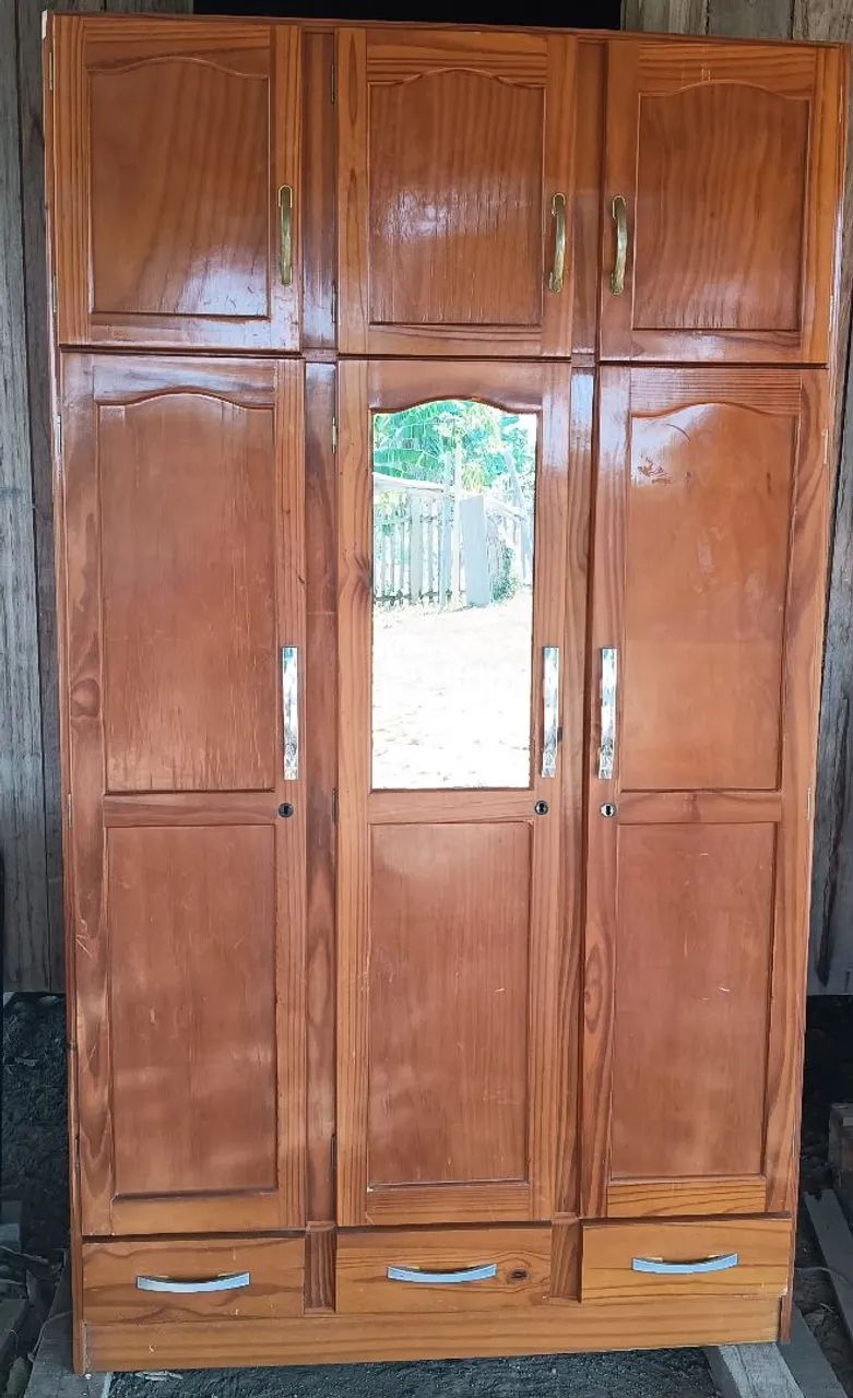 Guarda roupa de pinos super conservado  - Foto 3
