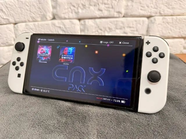 Nintendo Switch OLED - Desbloqueado + SD 256gb - Foto 2