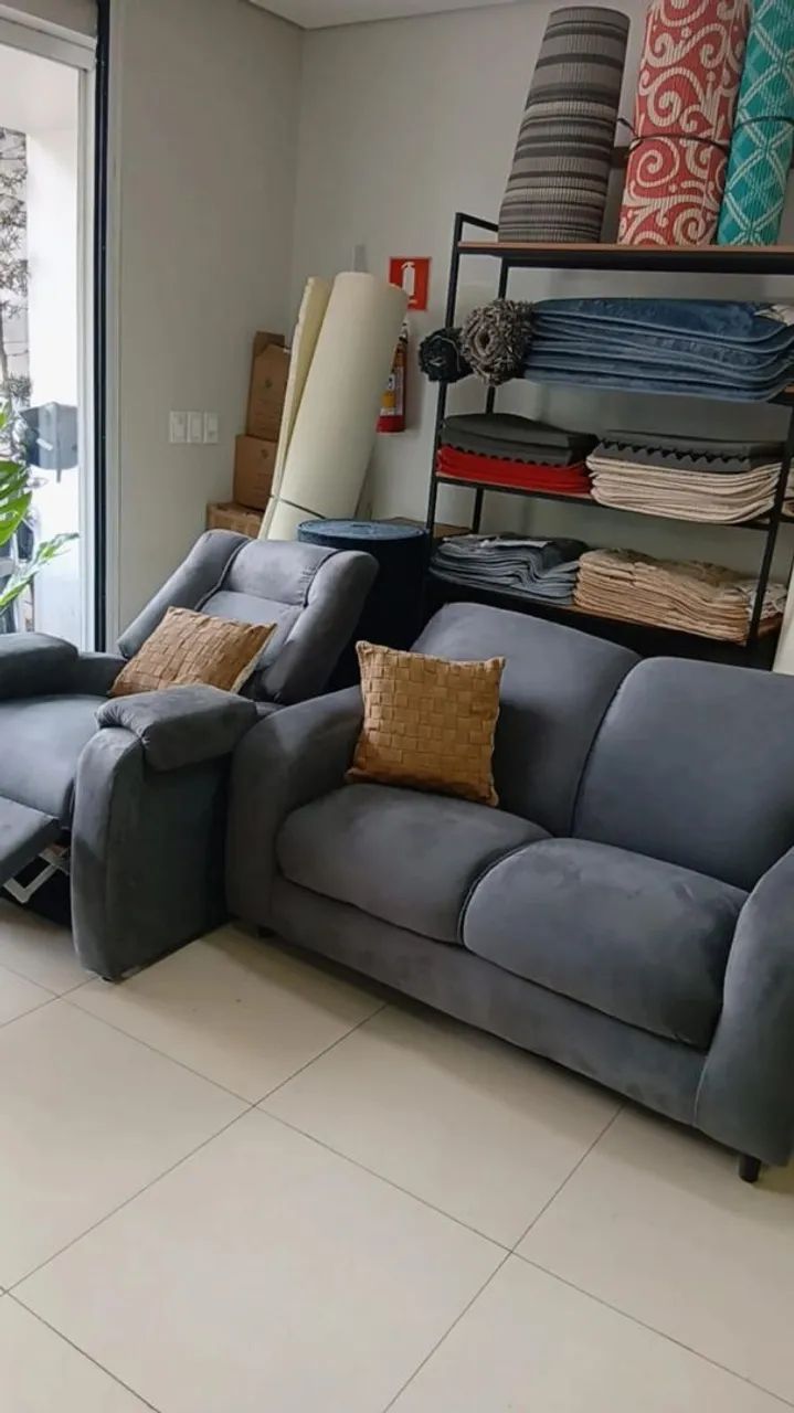 Sofa + poltrona 