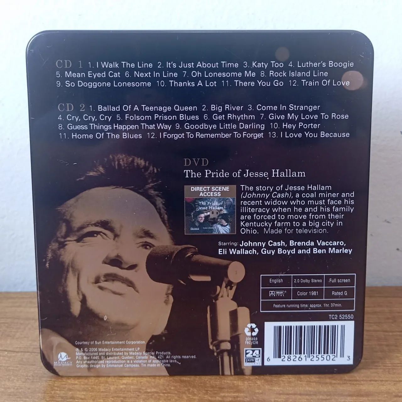 Box Johnny Cash 2 cds 1 dvd - Foto 4