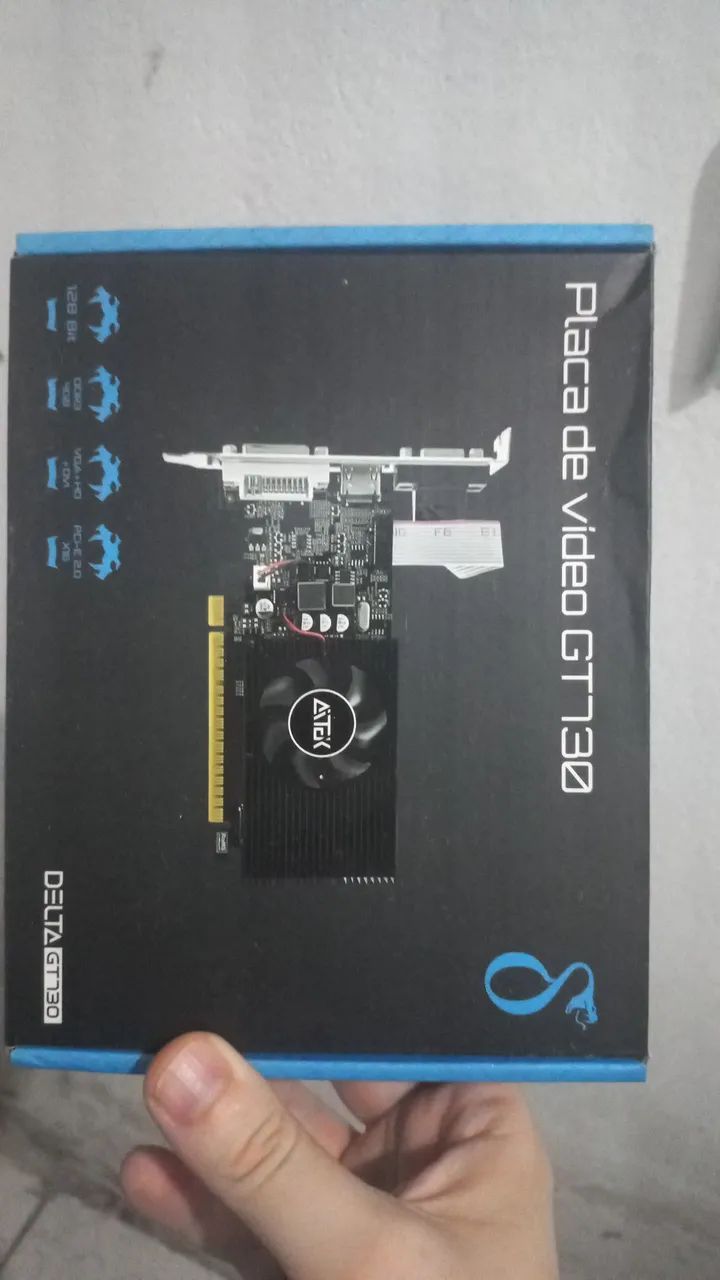 Placa de vídeo gt730 4gb ddr3