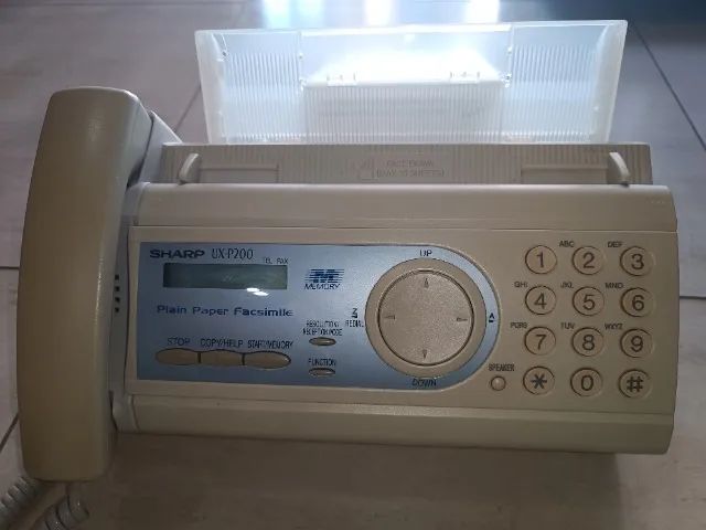 Fax Sharp UX-P200 - Vintage - Excelente Estado
