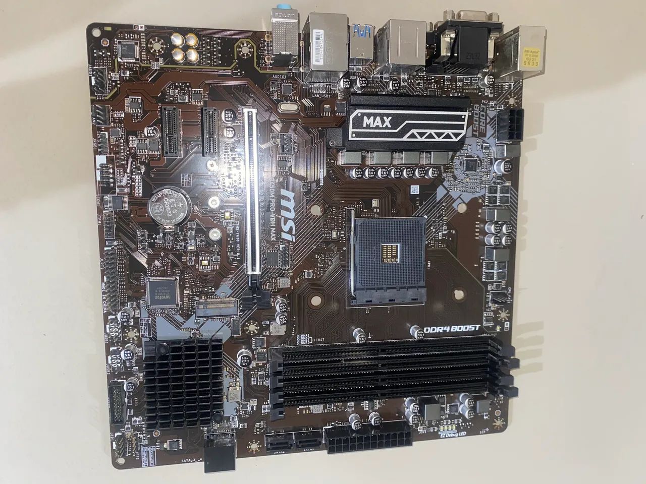 Placa-Mãe MSI B450m-A Pro Max
