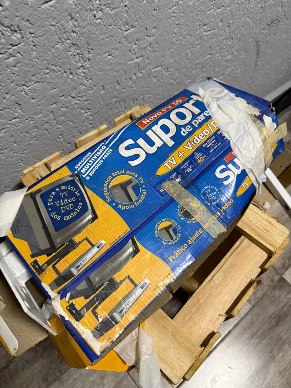 Suporte para tv e cassete - Foto 2