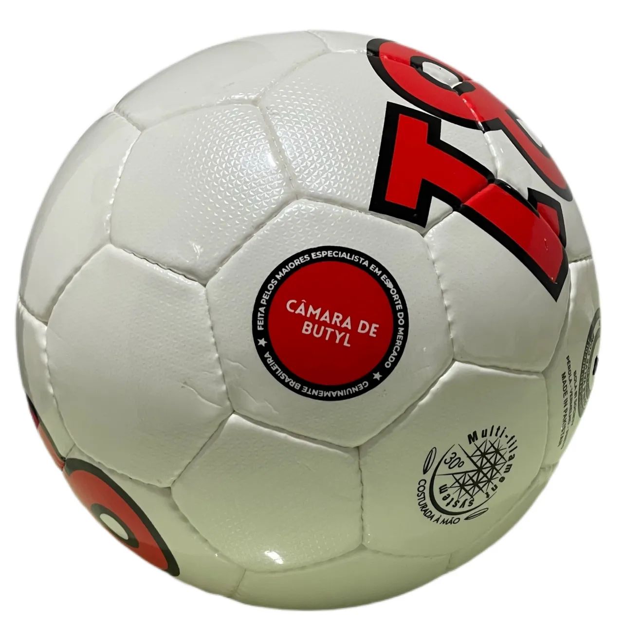 Bola 81 Costurada À Mão Microfibra Campo Futsal Society - Foto 2