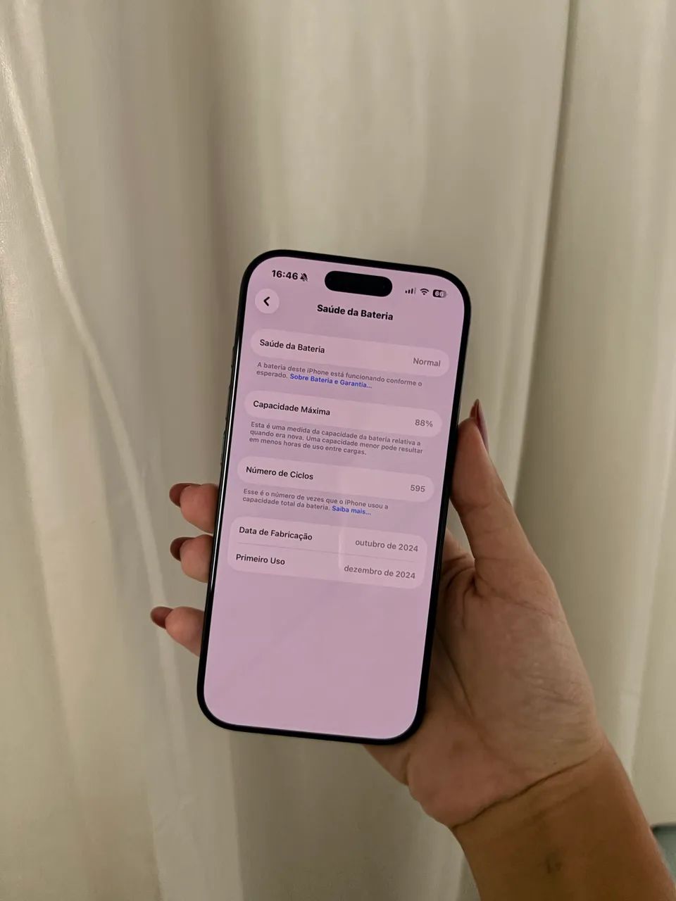 Iphone 16 PRO, preto - Foto 2