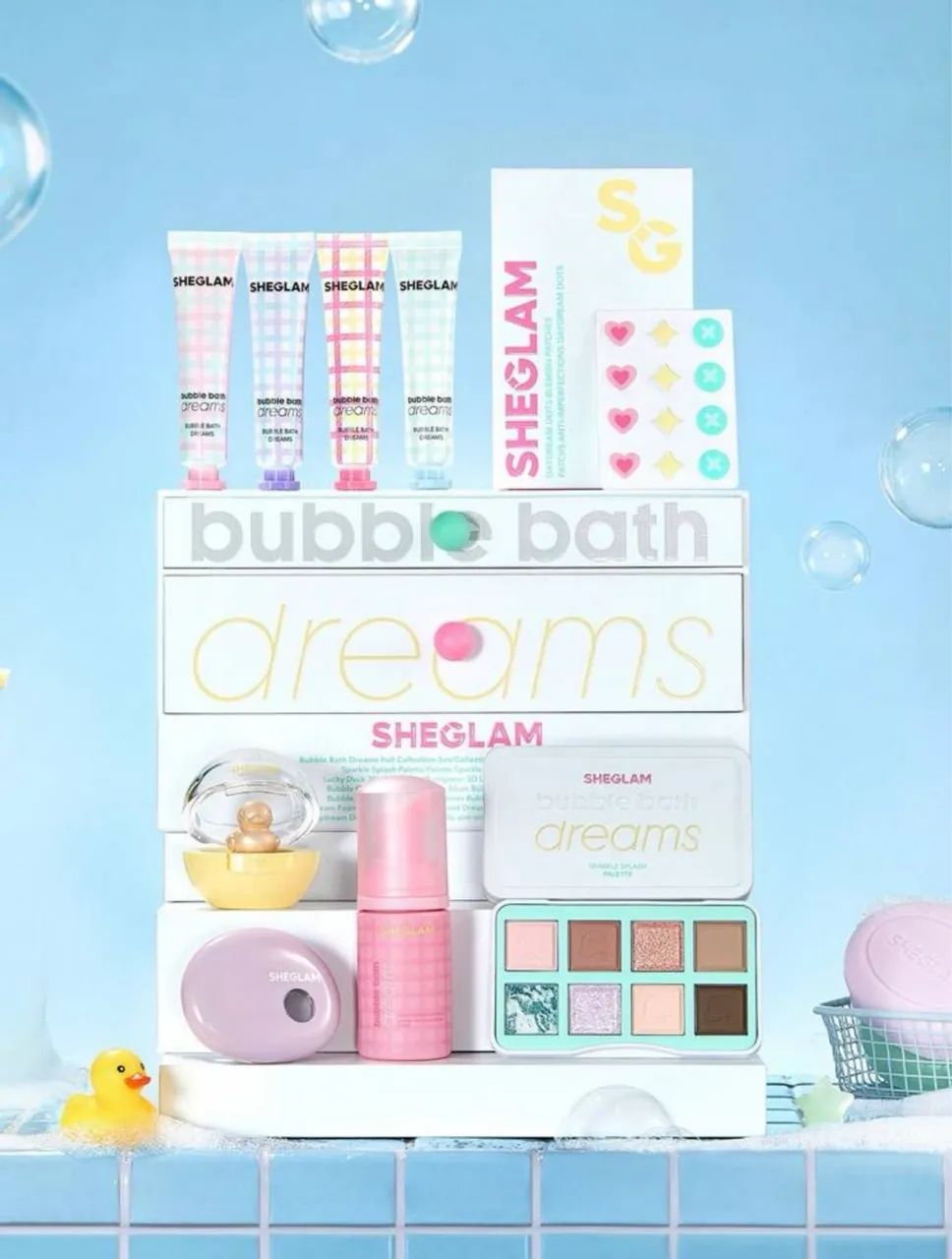 SHEGLAM Bubble Bath Dreams Kit Completo