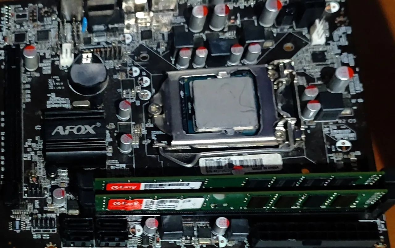 Kit i5 3470 16gb ram placa mãe asfox - Foto 5