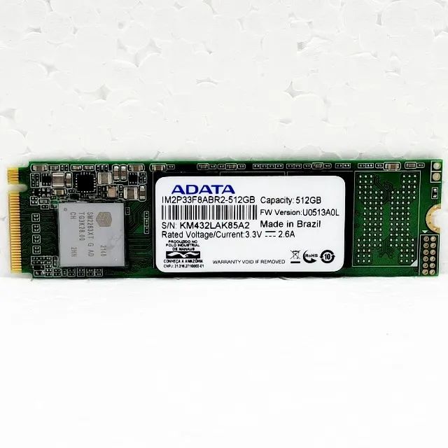 Vendo um SSD 512GB NVMe ADATA - Foto 2