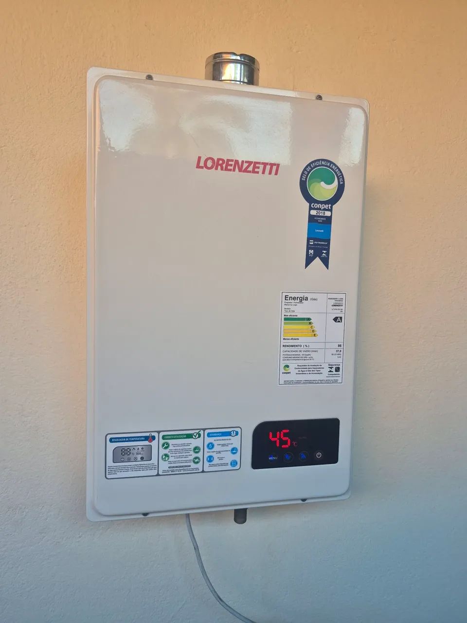 Aquecedor a gás Lorenzetti  - Foto 2