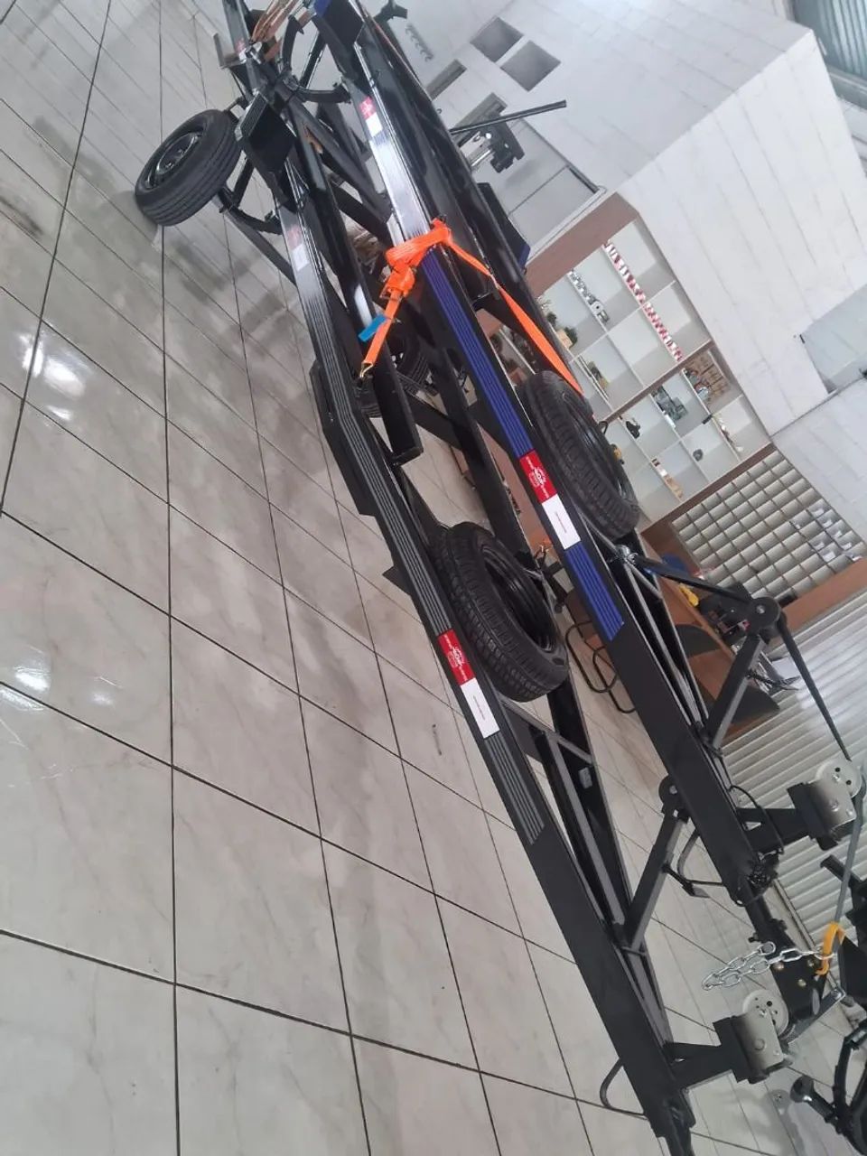 Carreta Berço para canoa  - Foto 9