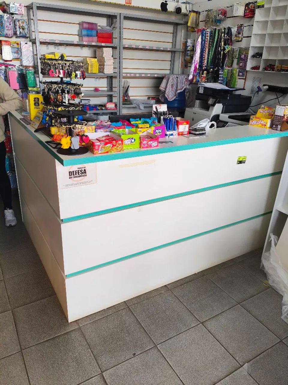 Vendo balcão de atendimento 