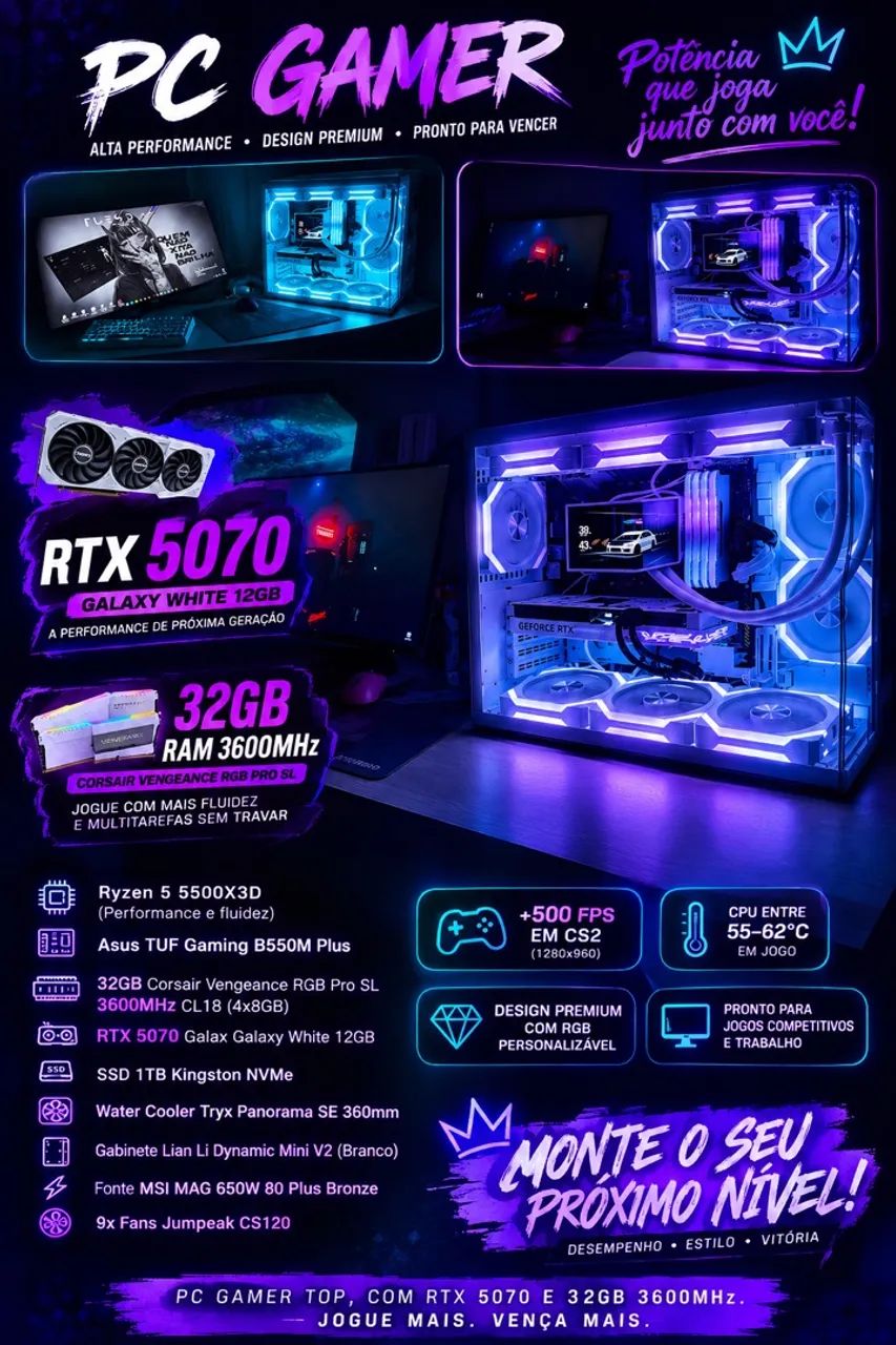PC GAMER RTX 5070