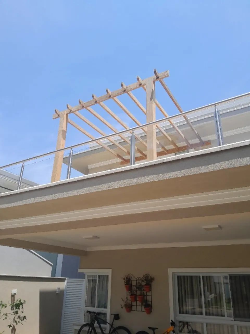 Serviço de pergolados decks telhados forros  - Foto 4