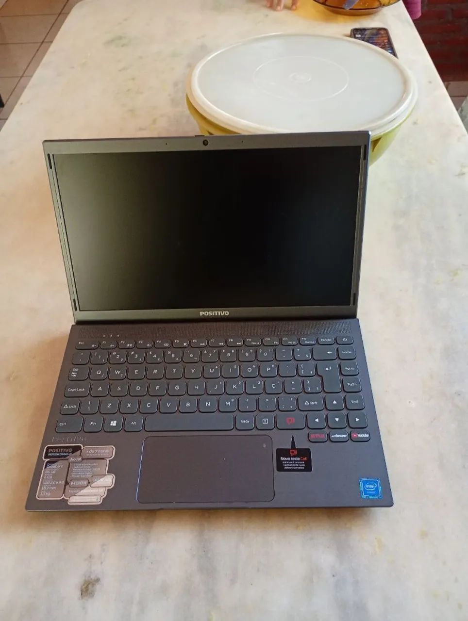 Notebook Positivo Bateria de + de 7 horas